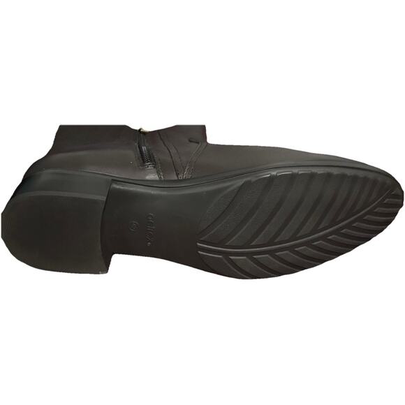 Aetrex Boot Womens EU 42 US 10.5 Brown Leather Zip Kaitlyn Comfort - Picture 9 of 16